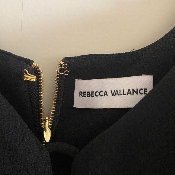 REBECCA VALLANCE Dulce Amore Cutout Chain-Strap Midi Dress Sz 12 US - Picture 3 of 4